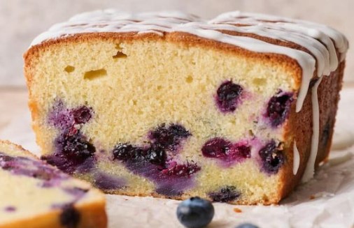 Blueberry Pound Cake