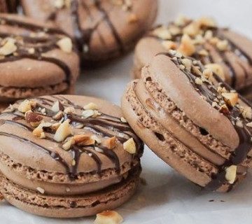 Hazelnut Macarons