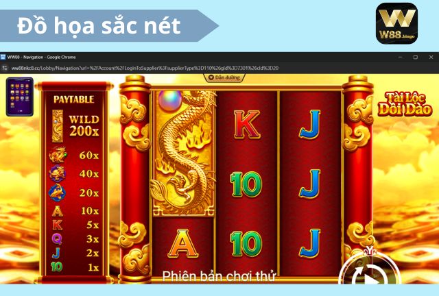 Đồ họa WW88 sắc nét