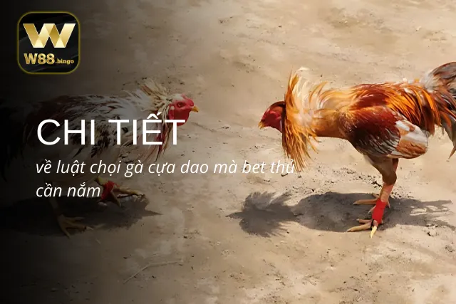 Khám phá luật chọi gà cựa dao 