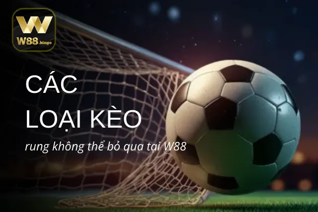 Các loại kèo rung không thể bỏ qua tại W88