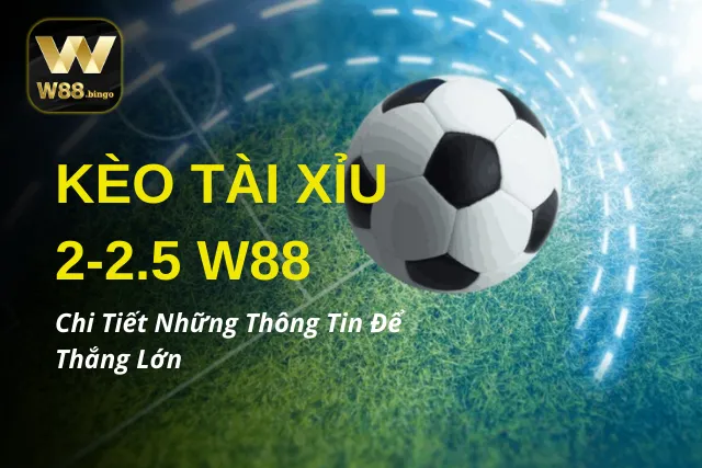 Kèo Tài Xỉu 2-2.5